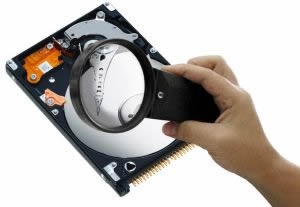 data recovery on a hard drive